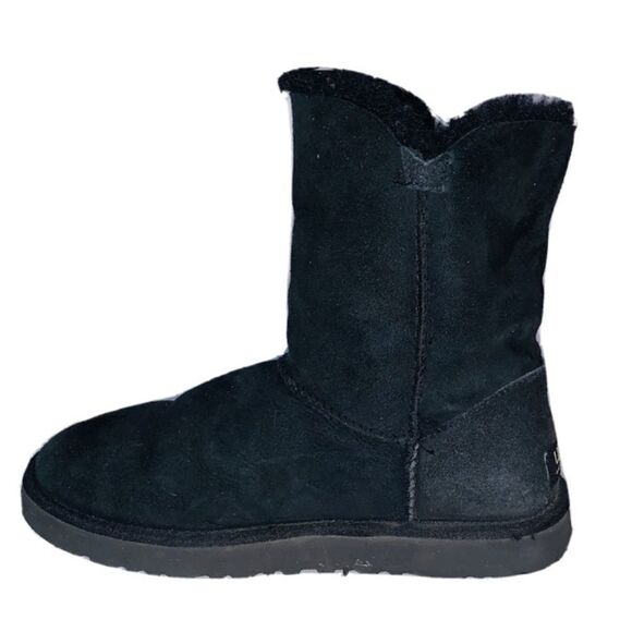 UGG Bailey Button black boots size 7 - Picture 2 of 5